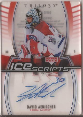 2006-07 Upper Deck Trilogy Ice Scripts #ISDA 